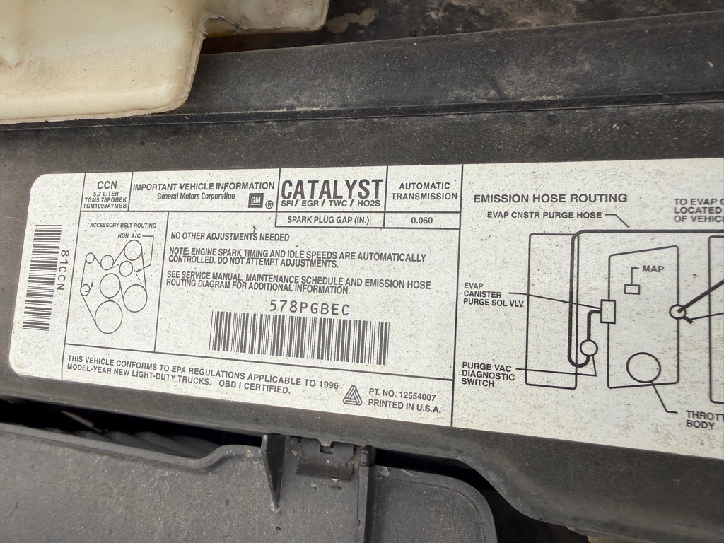 1996 GMC Savana Image 11