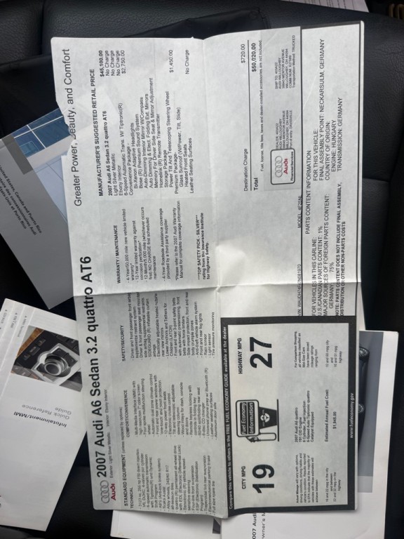 2007 Audi A6 Image 26