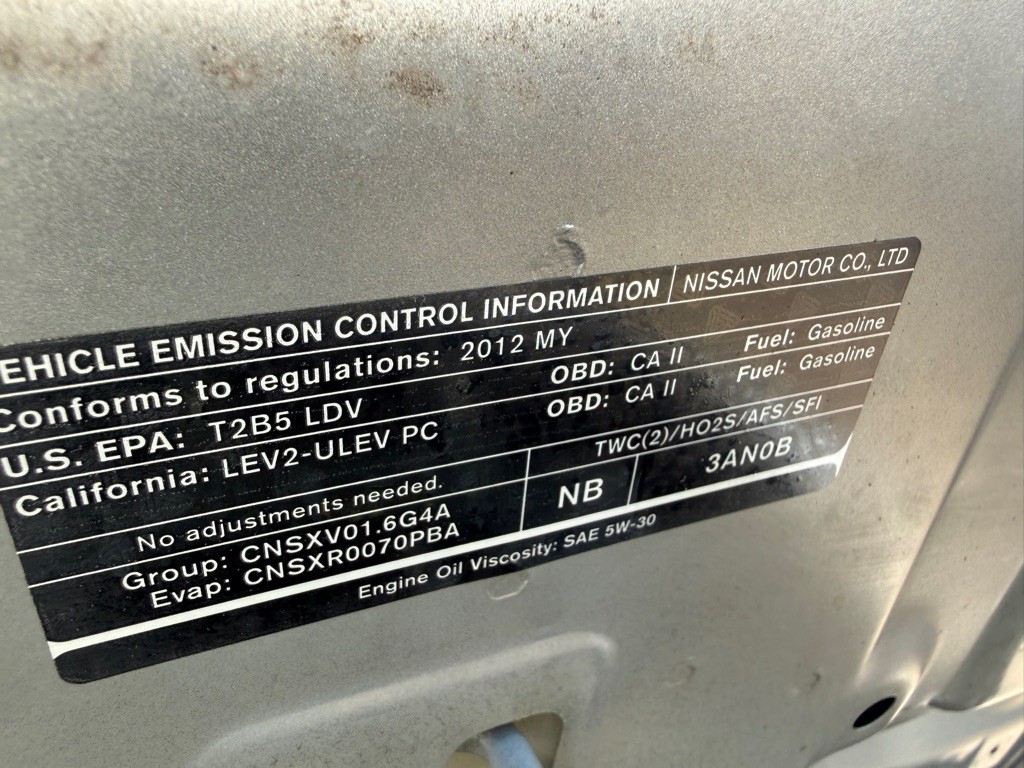 2012 Nissan Versa Image 36