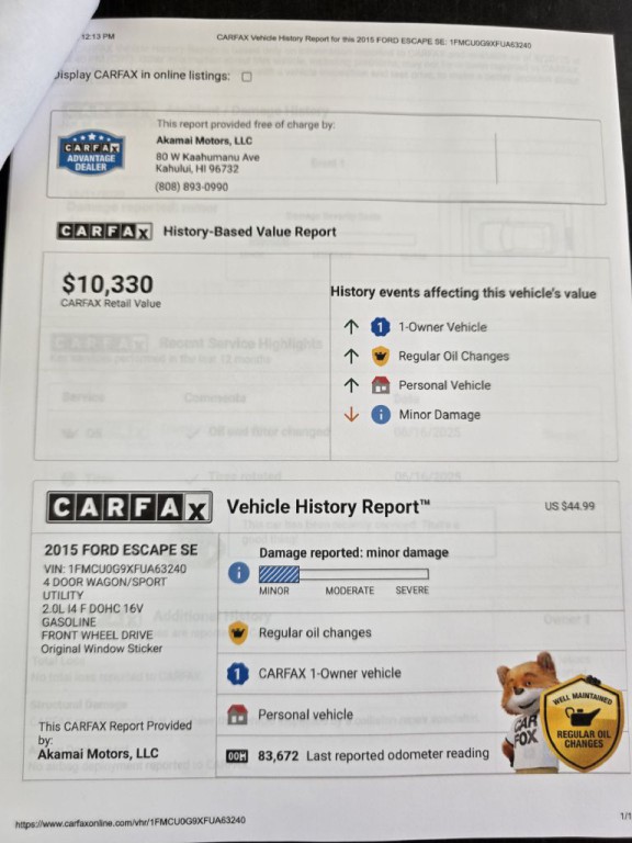 2015 Ford Escape Image 8