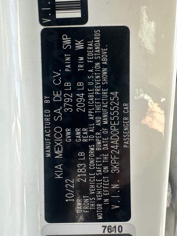 2023 Kia Forte Image 23