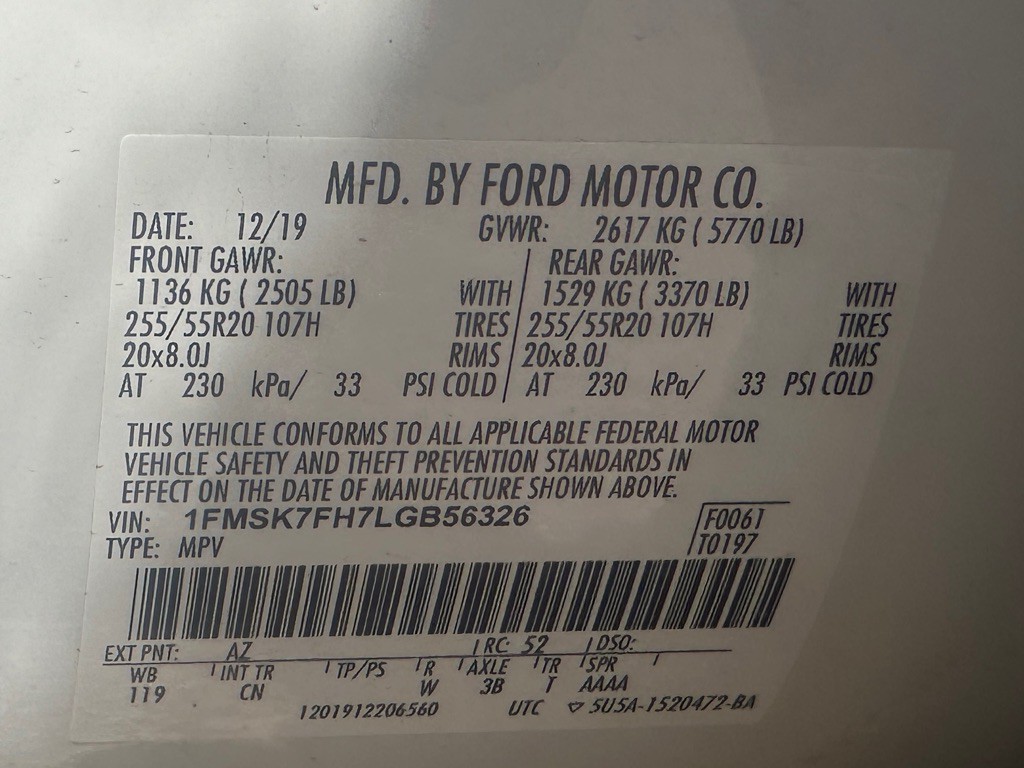 2020 Ford Explorer Image 33