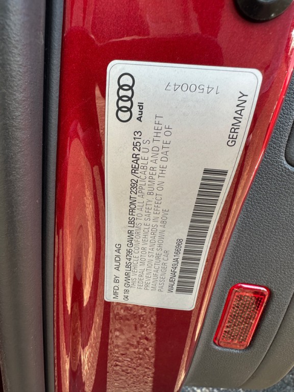 2018 Audi A4 Image 32