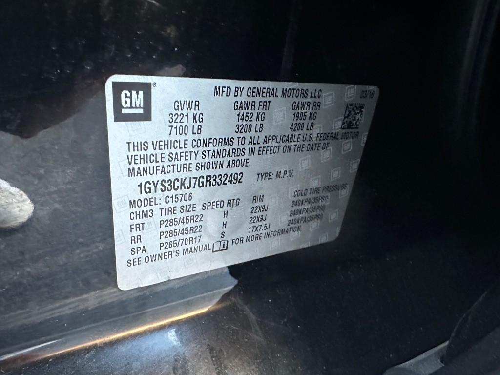 2016 Cadillac Escalade Image 35