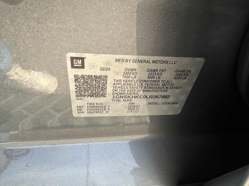 2020 Chevrolet Suburban Image 38