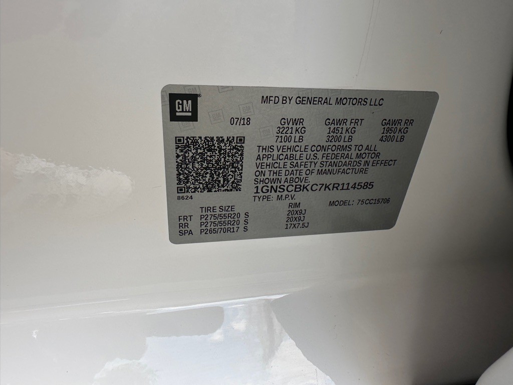2019 Chevrolet Tahoe Image 34