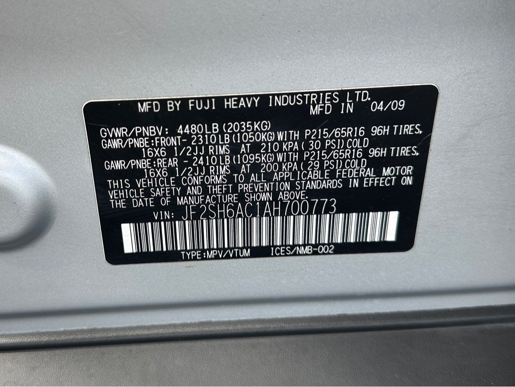 2010 Subaru Forester Image 28