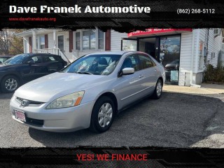 Image for 2004 Honda Accord LX ID: 6951996