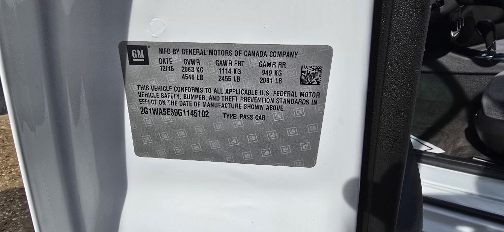 2016 Chevrolet Impala Image 17