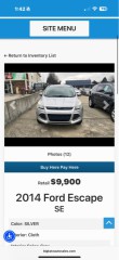 Image for 2014 Ford Escape SE ID: 4029598