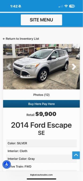 2014 Ford Escape Image 2