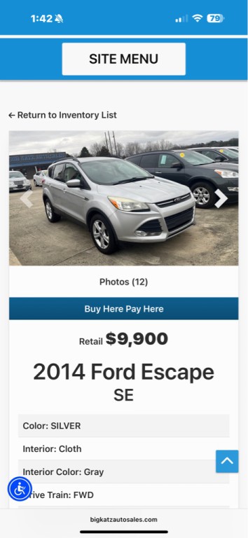 2014 Ford Escape Image 9