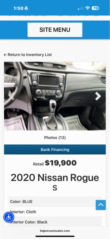 2020 Nissan Rogue Image 5