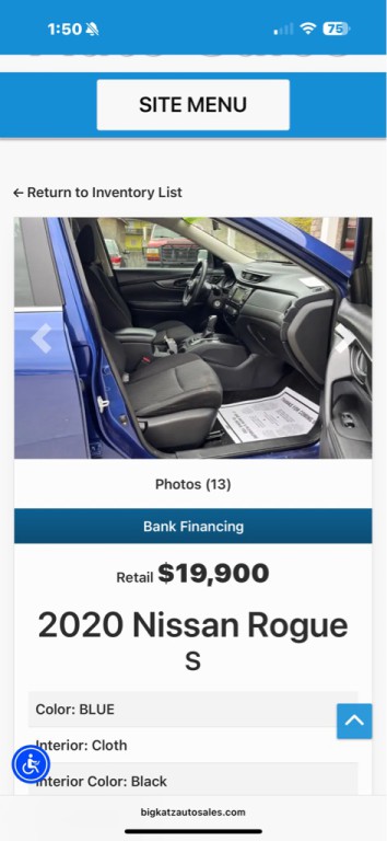 2020 Nissan Rogue Image 6