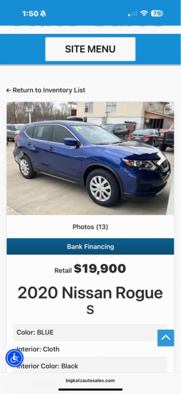 2020 Nissan Rogue Image 7