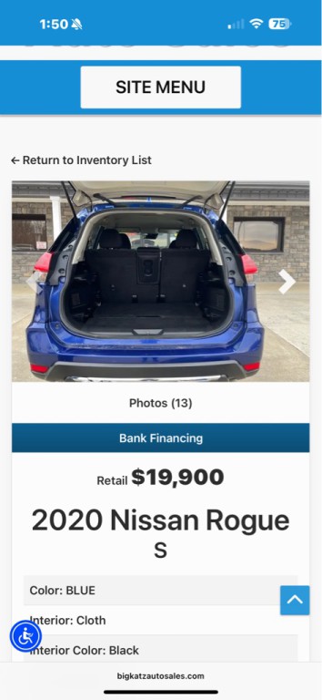 2020 Nissan Rogue Image 8