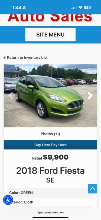 2018 Ford Fiesta Image 7