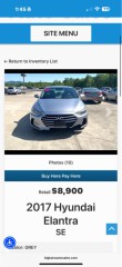 Image for 2017 Hyundai Elantra SE ID: 4333037