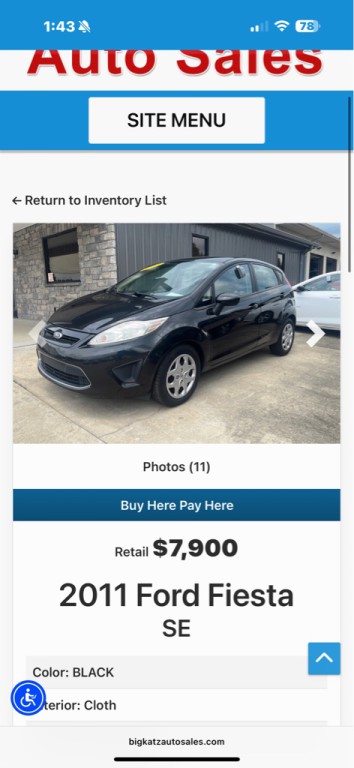 2011 Ford Fiesta Image 2
