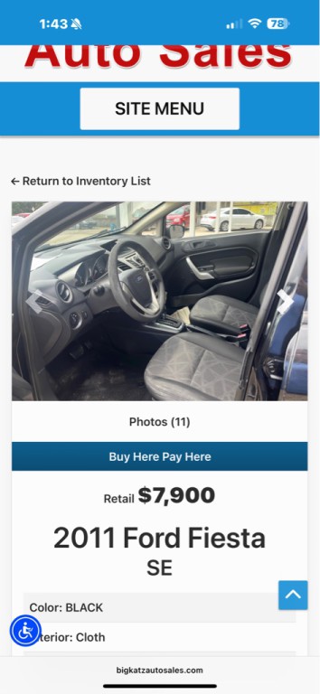 2011 Ford Fiesta Image 3