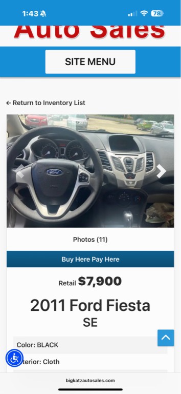 2011 Ford Fiesta Image 4