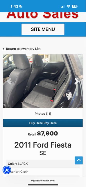 2011 Ford Fiesta Image 6