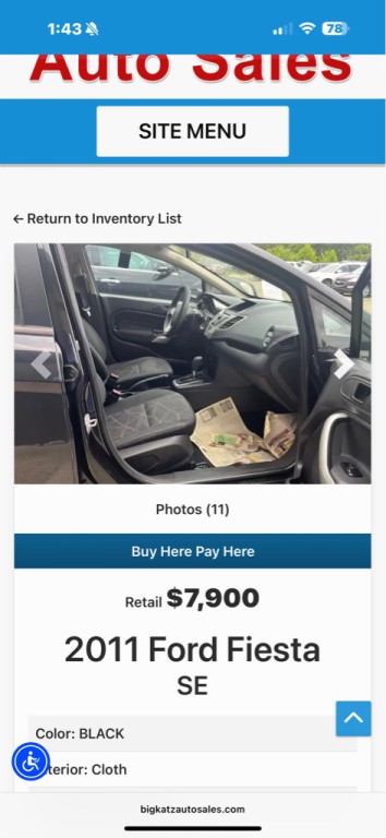 2011 Ford Fiesta Image 7