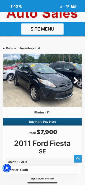 2011 Ford Fiesta Image 8
