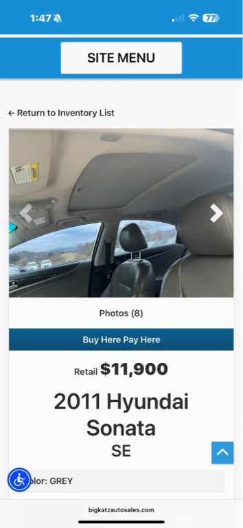 2011 Hyundai Sonata Image 6