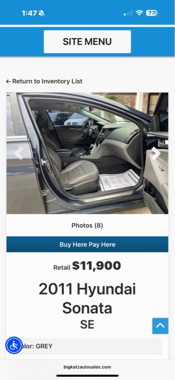 2011 Hyundai Sonata Image 7