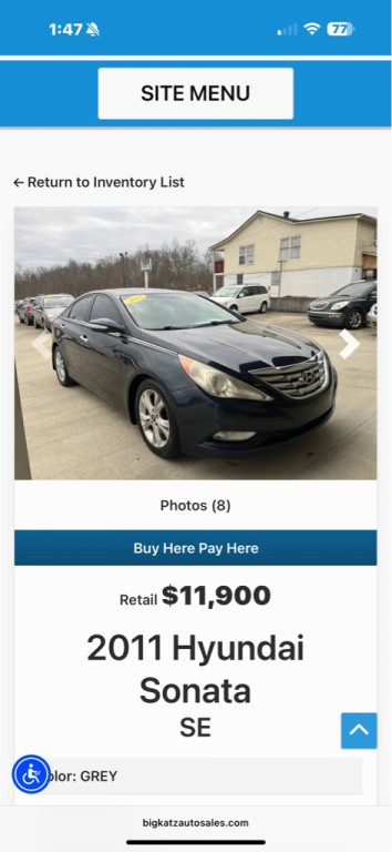 2011 Hyundai Sonata Image 8