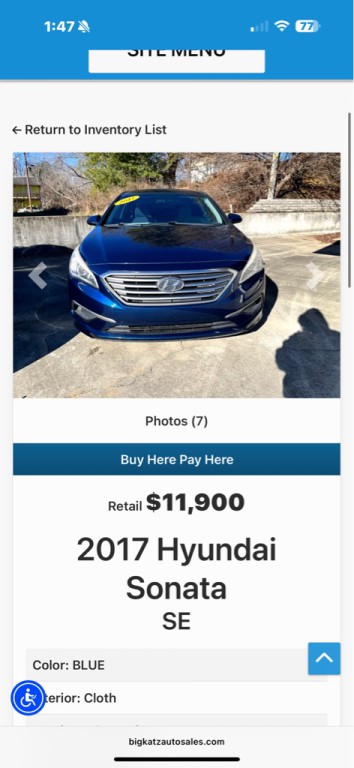 2017 Hyundai Sonata Image 1