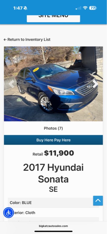 2017 Hyundai Sonata Image 7