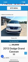 Image for 2013 Dodge Grand Caravan SE ID: 5735981