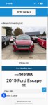 Image for 2019 Ford Escape SE ID: 5962339