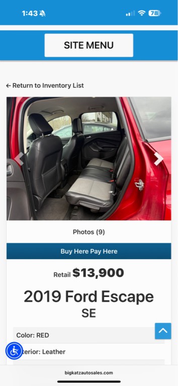 2019 Ford Escape Image 4