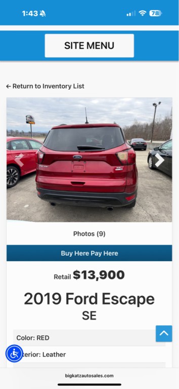 2019 Ford Escape Image 6