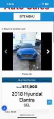 Image for 2018 Hyundai Elantra SEL ID: 6235372