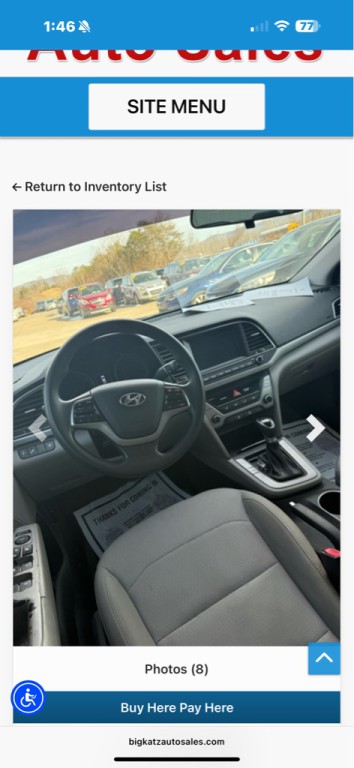 2018 Hyundai Elantra Image 5