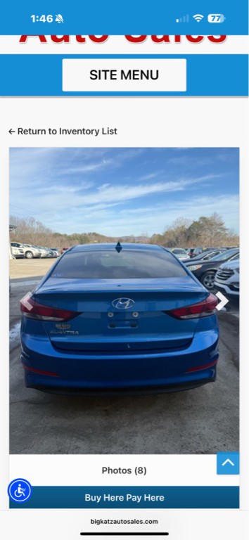 2018 Hyundai Elantra Image 6