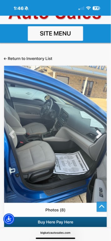 2018 Hyundai Elantra Image 7