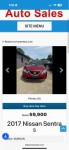 Image for 2017 Nissan Sentra S ID: 6271229
