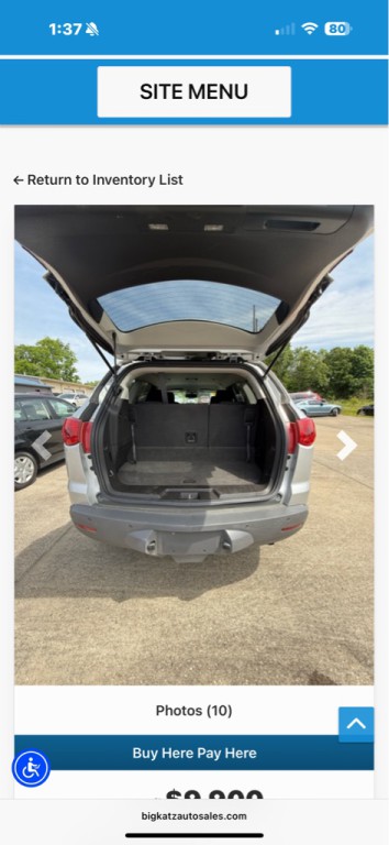2012 Chevrolet Traverse Image 7