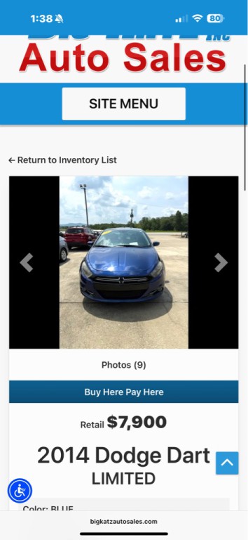 2014 Dodge Dart Image 1