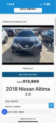 Image for 2018 Nissan Altima 2.5 ID: 6622102