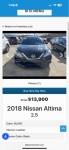 Image for 2018 Nissan Altima 2.5 ID: 6622102
