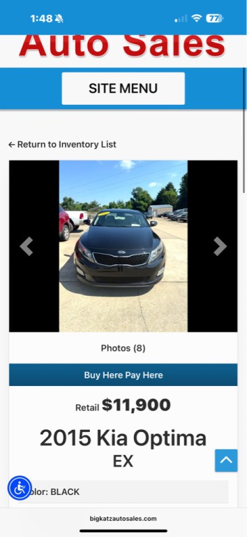 2015 Kia Optima Image 1