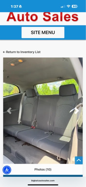 2010 Chevrolet Traverse Image 5