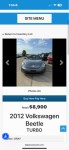 Image for 2012 Volkswagen Beetle Turbo ID: 6727502