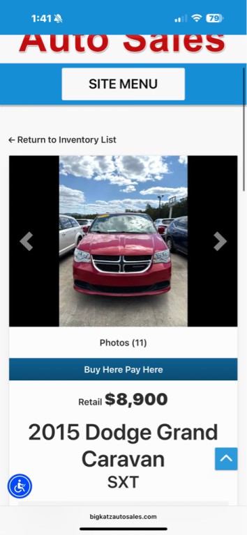 2015 Dodge Grand Caravan Image 1